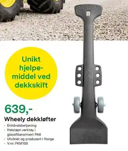 Felleskjøpet Wheely dekkløfter tilbud