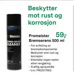 Felleskjøpet Promeister Bremserens tilbud