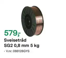 Felleskjøpet Sveisetråd SG2 0,8 mm tilbud