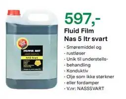 Felleskjøpet Fluid Film Nas svart tilbud