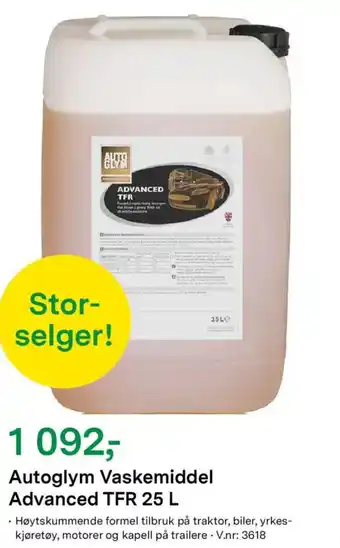 Autoglym Vaskemiddel Advanced TFR