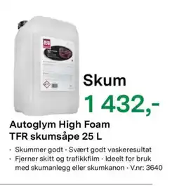 Felleskjøpet Autoglym High Foam TFR skumsåpe tilbud
