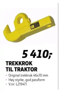 Felleskjøpet Trekkrok til traktor tilbud