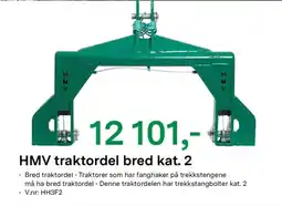 Felleskjøpet HMV traktordel bred kat. 2 tilbud
