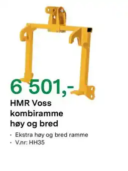 Felleskjøpet HMR Voss kombiramme høy og bred tilbud