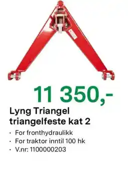 Felleskjøpet Lyng Triangel triangelfeste kat 2 tilbud