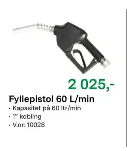 Felleskjøpet Fyllepistol 60 L/min tilbud