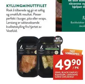 Jacobs KYLLINGMINUTTFILET tilbud