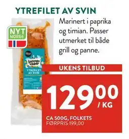 Jacobs YTREFILET AV SVIN tilbud