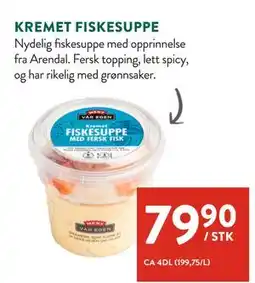Jacobs KREMET FISKESUPPE tilbud