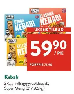 Jacobs Kebab tilbud