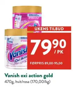 Jacobs Vanish oxi action gold tilbud