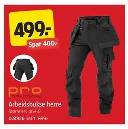 Jula Arbeidsbukse herre tilbud