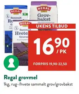 Jacobs Regal grovmel tilbud