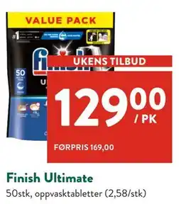 Jacobs Finish Ultimate tilbud