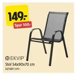 Jula Stol 54x90x70 cm tilbud