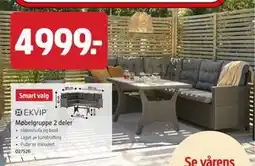 Jula Møbelgruppe 2 deler tilbud