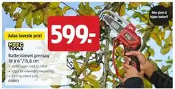 Jula Batteridrevet grensag 18 V 6/15,6 cm tilbud