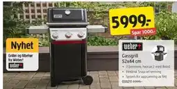 Jula Gassgrill 52x44 cm tilbud