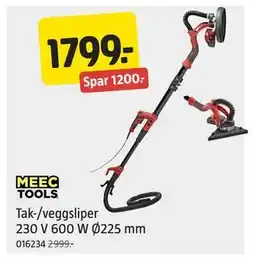 Jula Tak-/veggsliper 230 V 600 W Ø225 mm tilbud