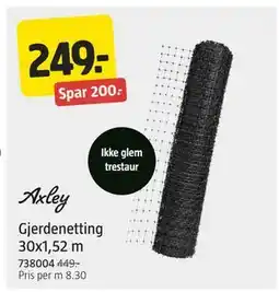 Jula Axley Gjerdenetting tilbud