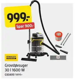 Jula Grovstøvsuger 30 l 1600 W tilbud