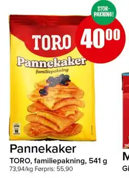 Spar Pannekaker tilbud
