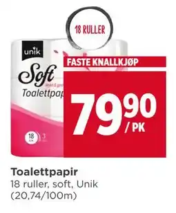 Meny Toalettpapir tilbud
