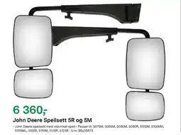 Felleskjøpet John Deere Speilsett 5R og 5M tilbud