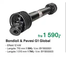 Felleskjøpet Bondioli & Pavesi G1 Global tilbud