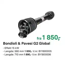Felleskjøpet Bondioli & Pavesi G2 Global tilbud