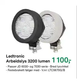 Felleskjøpet Ledtronic Arbeidslys 3200 lumen tilbud
