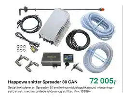 Felleskjøpet Happowa snitter Spreader 30 CAN tilbud