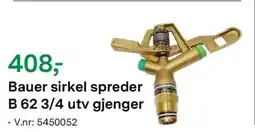 Felleskjøpet Bauer sirkel spreder B 62 3/4 utv gjenger tilbud