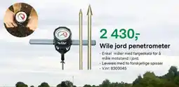 Felleskjøpet Wile jord penetrometer tilbud