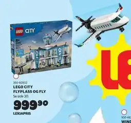 Lekia LEGO CITY FLYPLASS OG FLY tilbud
