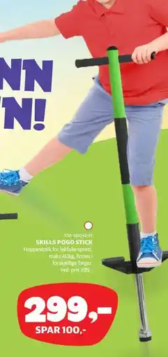 Lekia SKILLS POGO STICK tilbud