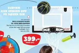 Lekia SKILLS BASKETKURV TIL VEGG MED SKRUER tilbud