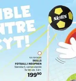 Lekia SKILLS FOTBALL I NEOPREN tilbud