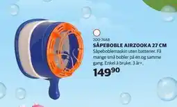 Lekia SÅPEBOBLE AIRZOOKA 27 CM tilbud