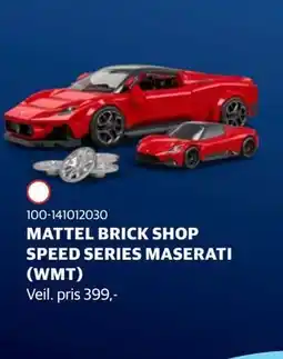 Lekia MATTEL BRICK SHOP SPEED SERIES MASERATI (WMT) tilbud