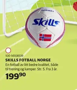 Lekia SKILLS FOTBALL NORGE tilbud