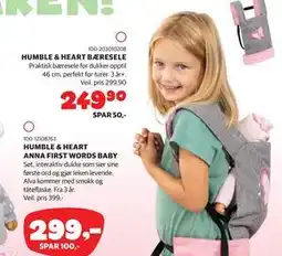 Lekia HUMBLE & HEART BÆRESELE tilbud