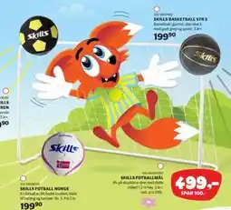 Lekia SKILLS FOTBALLMÅL tilbud