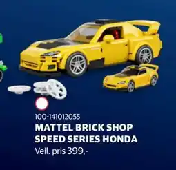 Lekia MATTEL BRICK SHOP SPEED SERIES HONDA tilbud