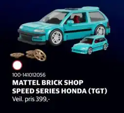 Lekia MATTEL BRICK SHOP SPEED SERIES HONDA (TGT) tilbud