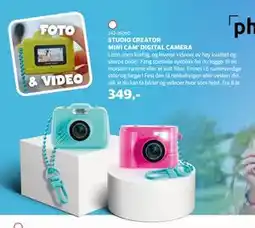 Lekia STUDIO CREATOR MINI CAM’ DIGITAL CAMERA tilbud