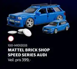Lekia MATTEL BRICK SHOP SPEED SERIES AUDI tilbud