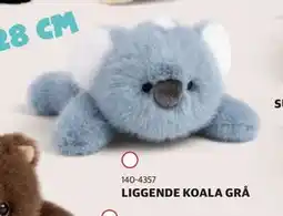 Lekia LIGGENDE KOALA GRÅ tilbud