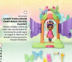Lekia GABBY’S DOLLHOUSE FAIRY MAGIC REVEAL PLAYSET tilbud